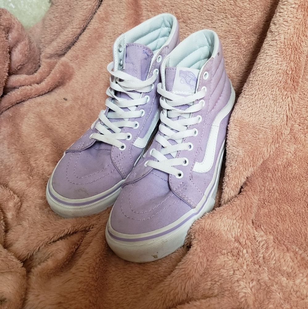 Lavender High Tops